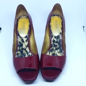 MEDIUM RED PATENT GWKACHINA